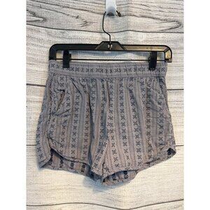 Madewell Dolphin Hem Jacquard Strip Shorts Size XS